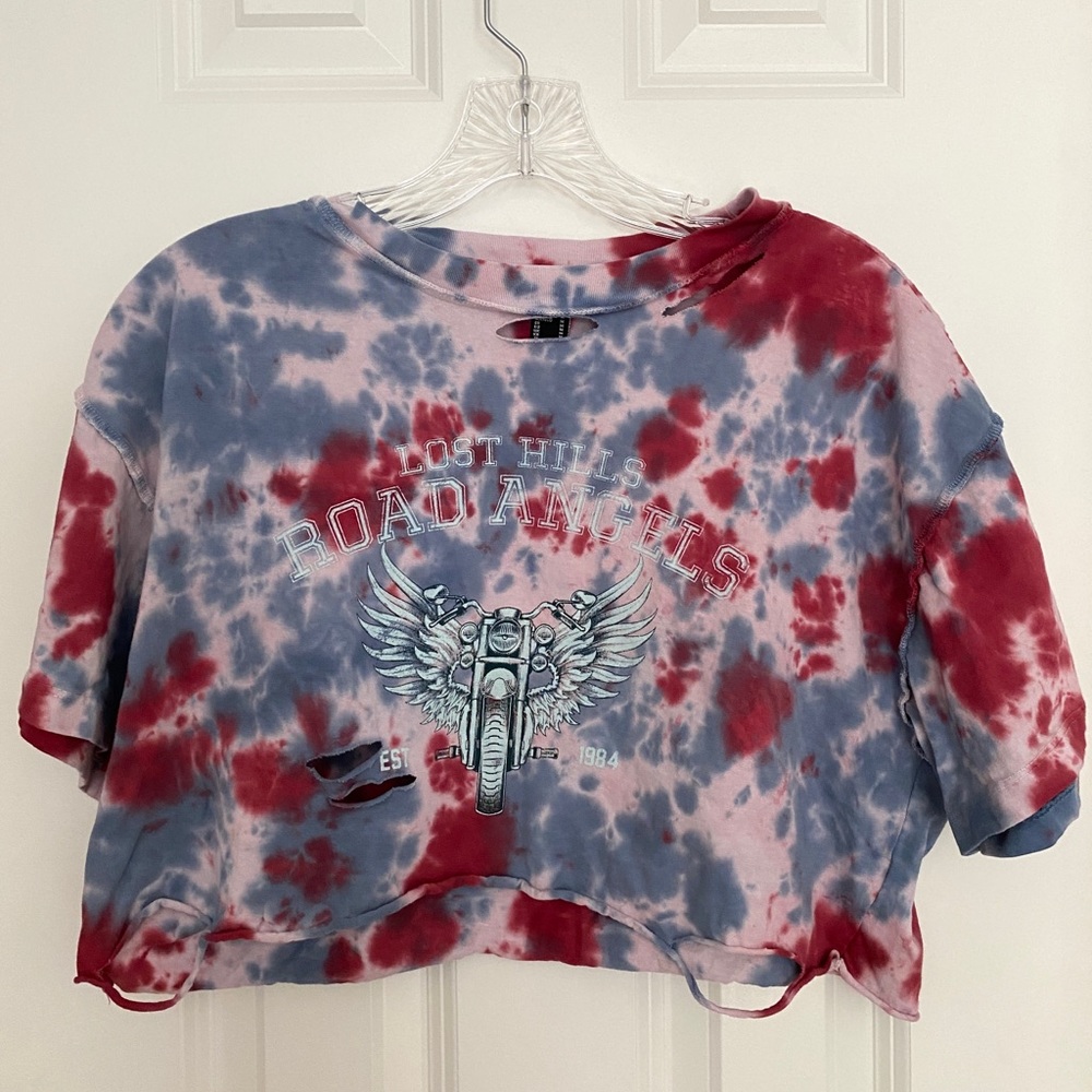 Road Angels Cropped Tee